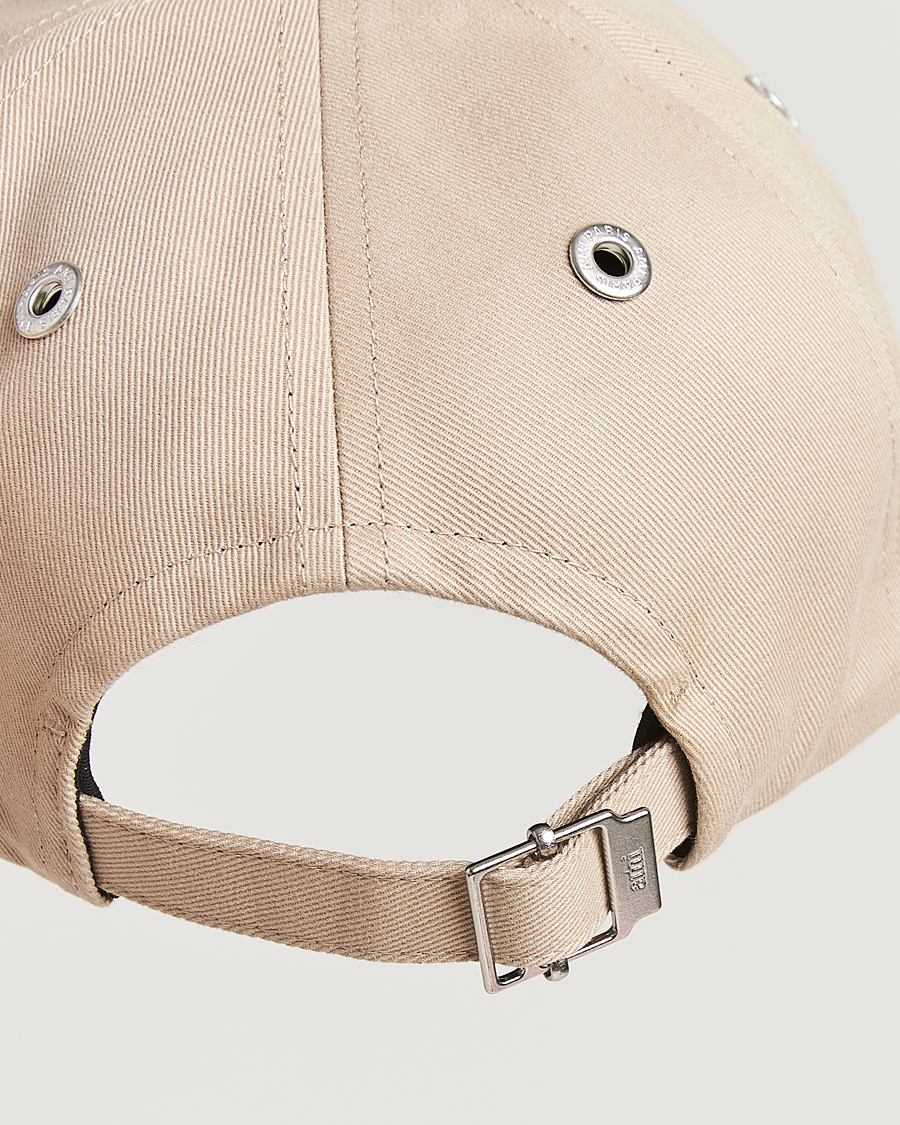 Men | Hats & Caps | AMI | Black Heart Logo Cap Cafe Creme