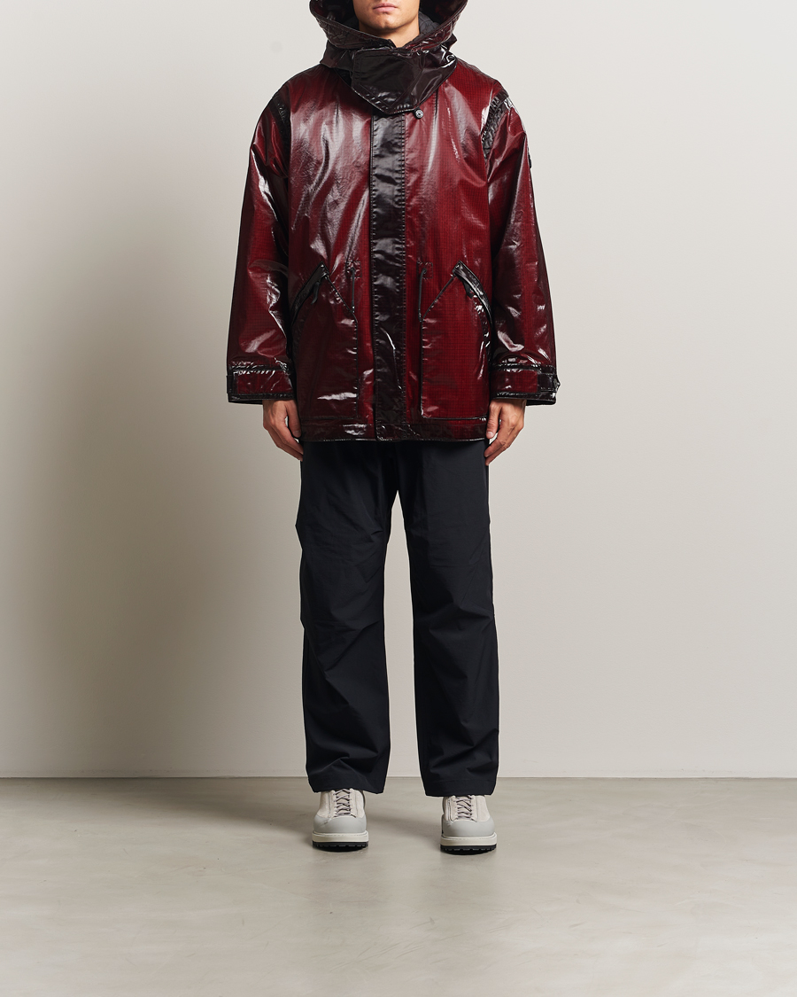 Men | Coats & Jackets | Stone Island | Short Ripstop Detachable Inner Parka Burgundy