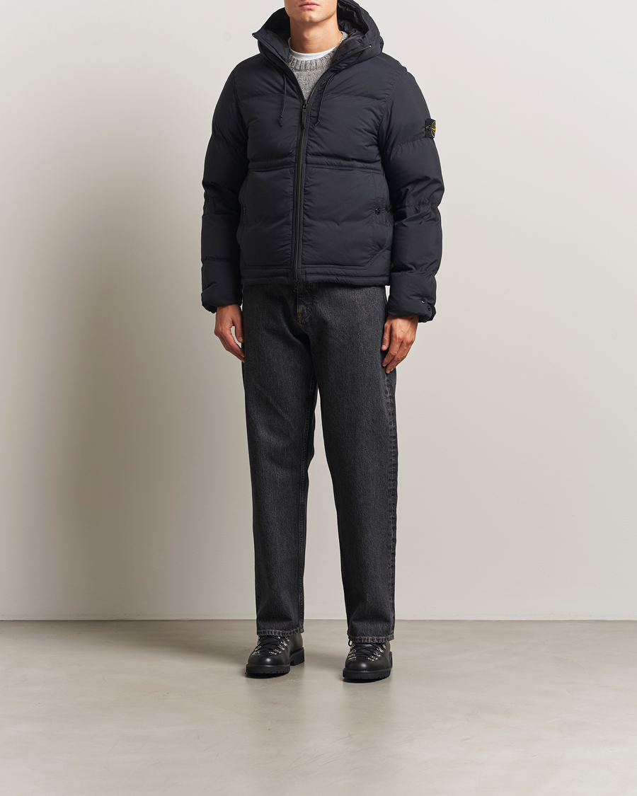 Men | Coats & Jackets | Stone Island | Ripstop Cordura Padded Down Parka Black