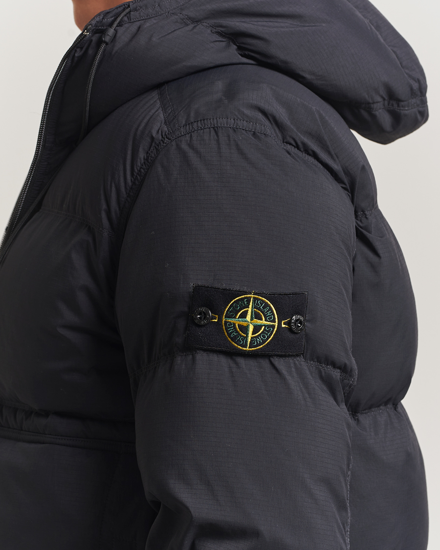 Men | Coats & Jackets | Stone Island | Ripstop Cordura Padded Down Parka Black