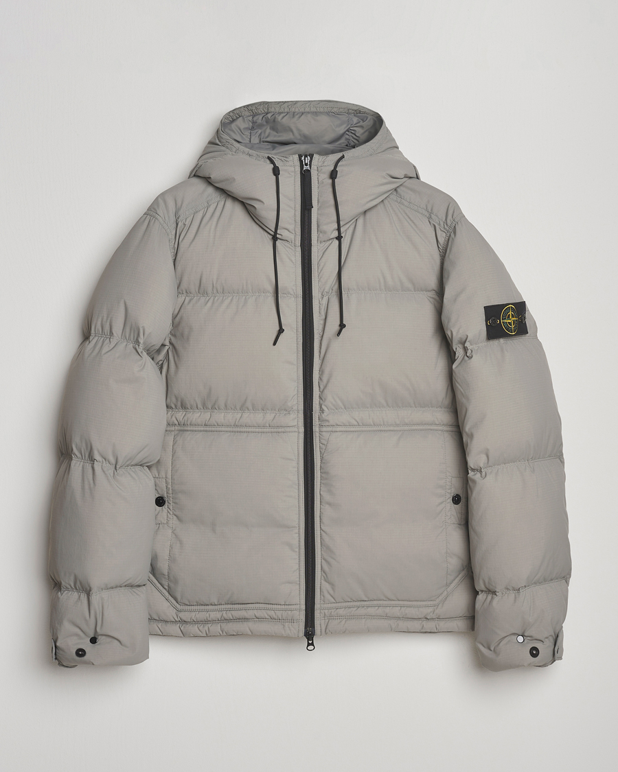 Men | Coats & Jackets | Stone Island | Ripstop Cordura Padded Down Parka Cement