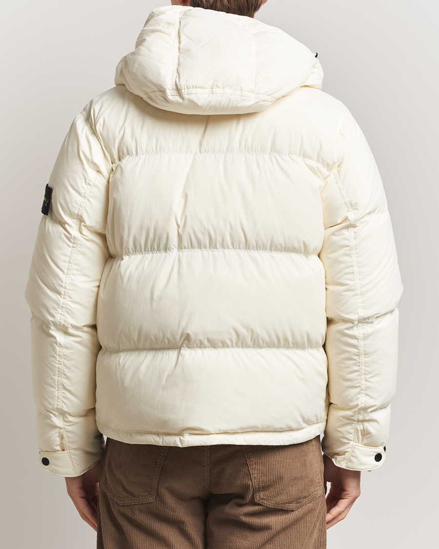 Men | Coats & Jackets | Stone Island | Ripstop Cordura Padded Down Parka Ivory