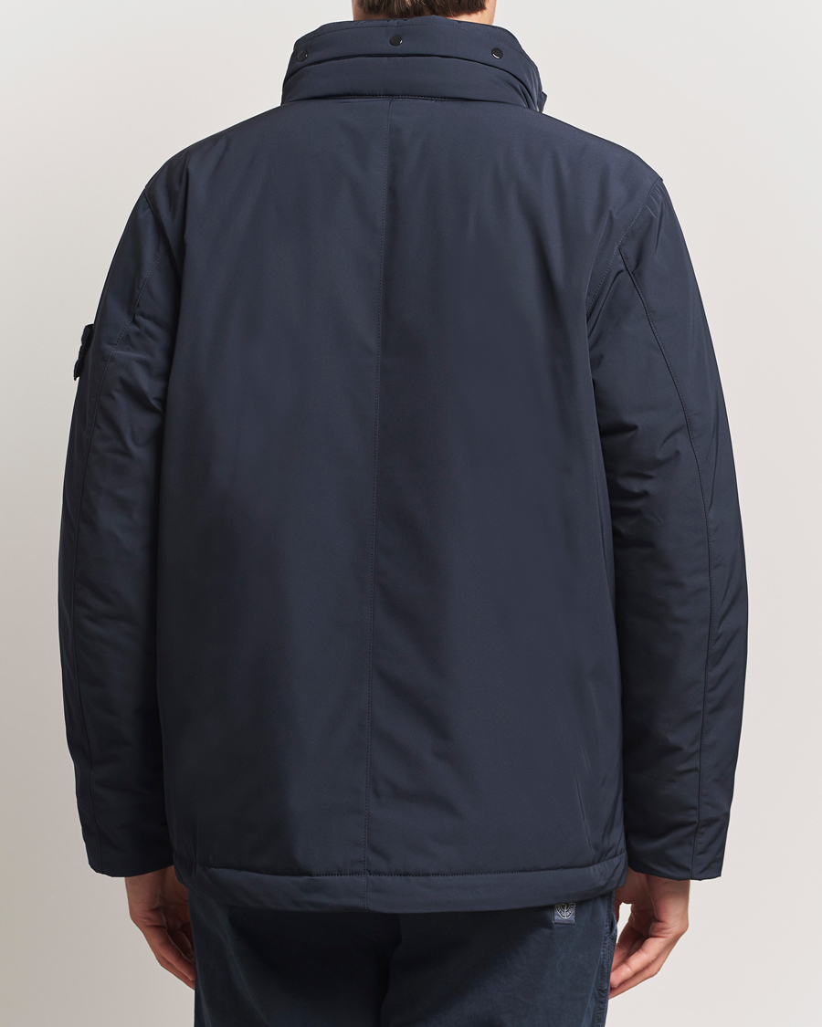 Men | Coats & Jackets | Stone Island | Micro Twill Padded Field Jacket Navy