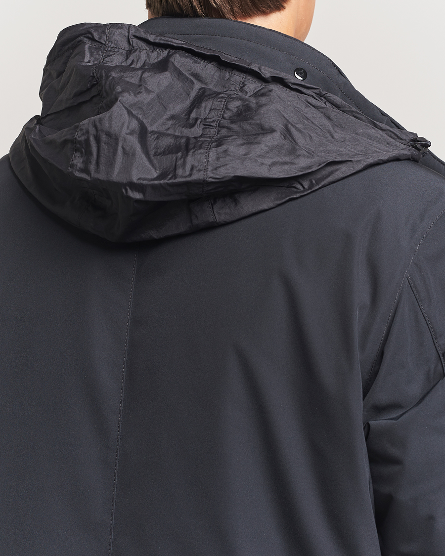 Men | Coats & Jackets | Stone Island | Micro Twill Padded Field Jacket Black