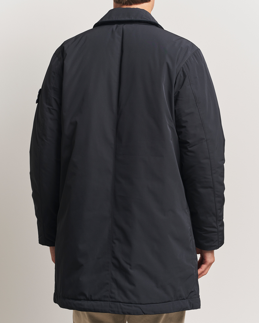 Men | Coats & Jackets | Stone Island | Micro Twill Primaloft Padded Coat Black