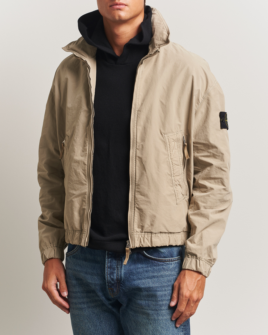 Men | Coats & Jackets | Stone Island | David Light-TC Bomber Jacket Beige