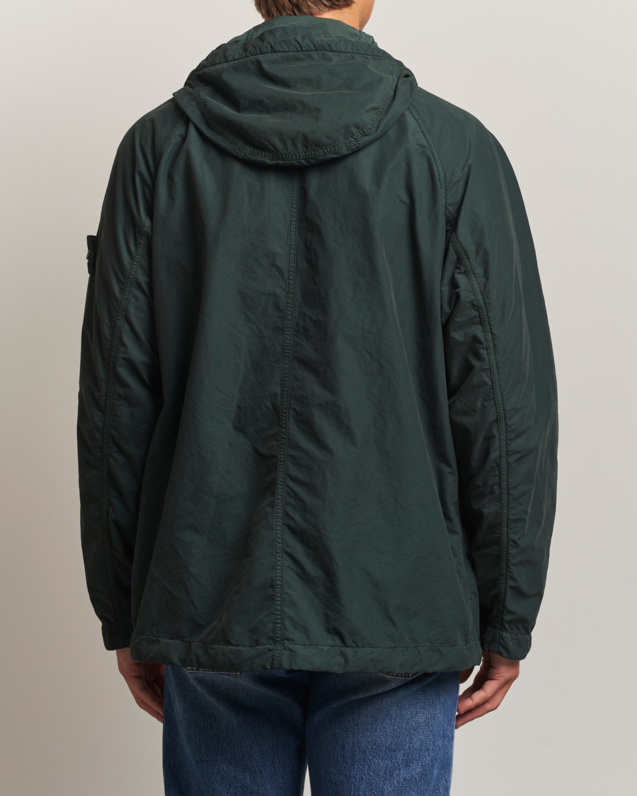 Men | Coats & Jackets | Stone Island | David-Light TC Hooded Jacket Green