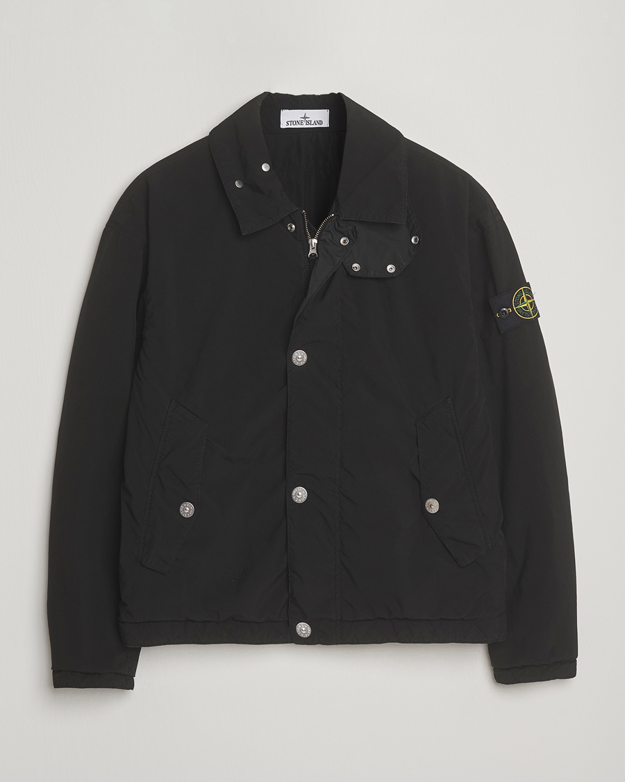 Men | Coats & Jackets | Stone Island | Light Compact Touch Coach Jacket Black