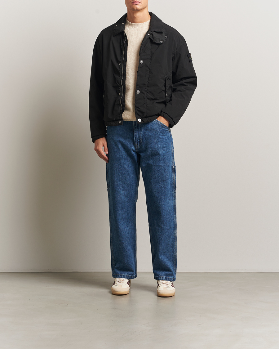 Men | Coats & Jackets | Stone Island | Light Compact Touch Coach Jacket Black