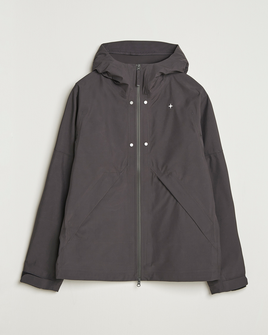 Men | Coats & Jackets | Stone Island | Stellina 3L Gore-Tex Hooded Jacket Lead Grey