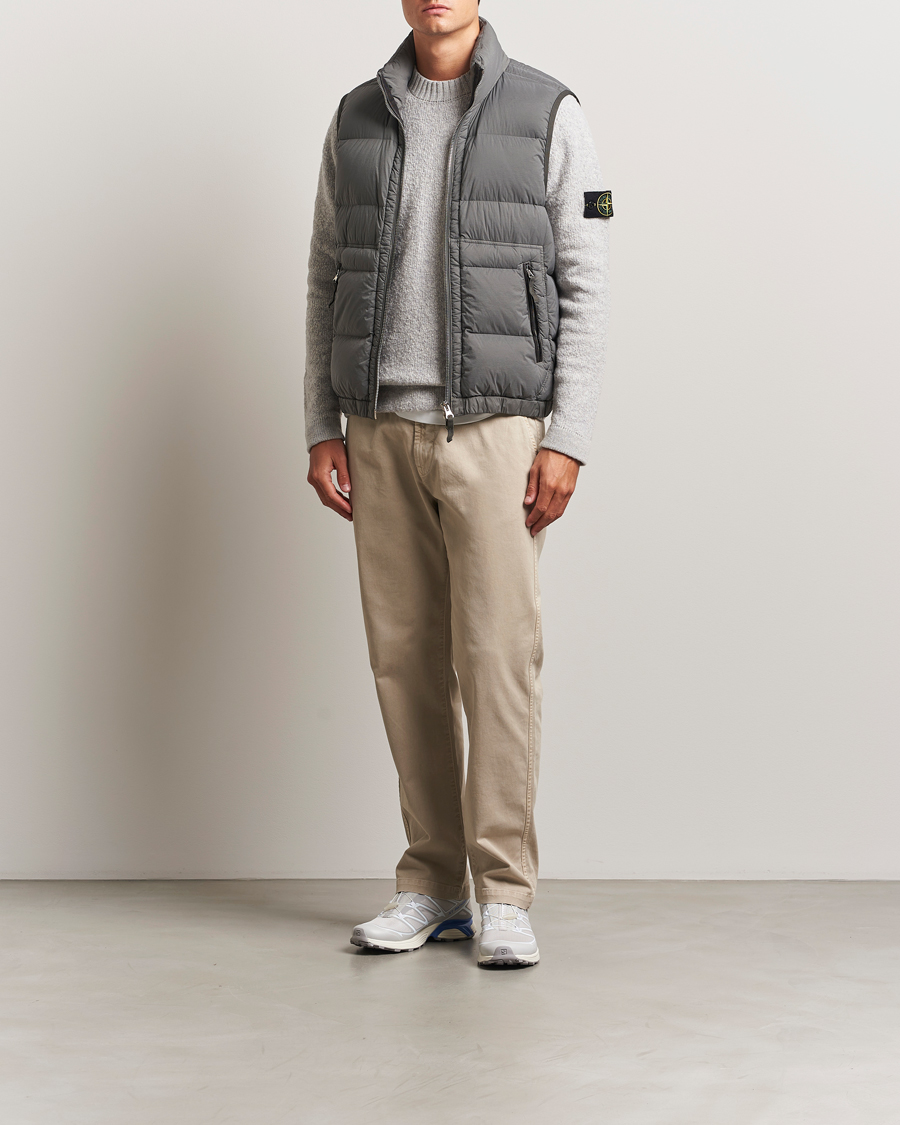 Men | Trousers | Stone Island | Cotton Twill Stretch Chino Desert