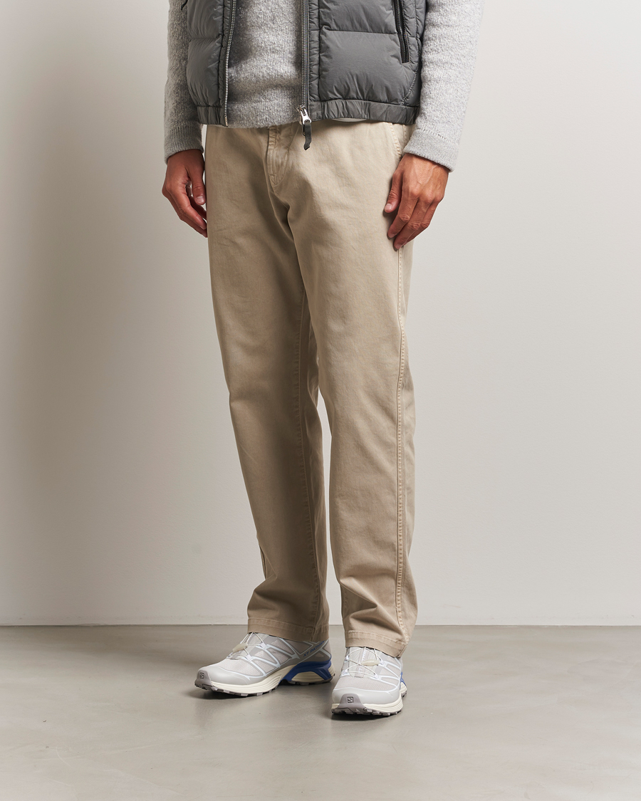 Men | Trousers | Stone Island | Cotton Twill Stretch Chino Desert