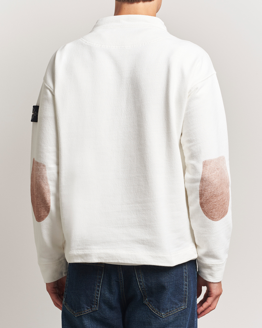 Men | Sweaters & Knitwear | Stone Island | RAW Knitted Cotton Crew Neck Natural