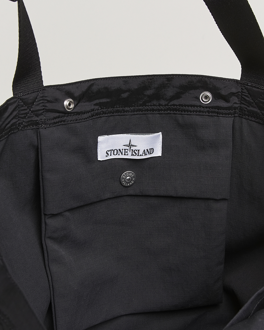 Men | Bags | Stone Island | Nylon Metal Tote Black