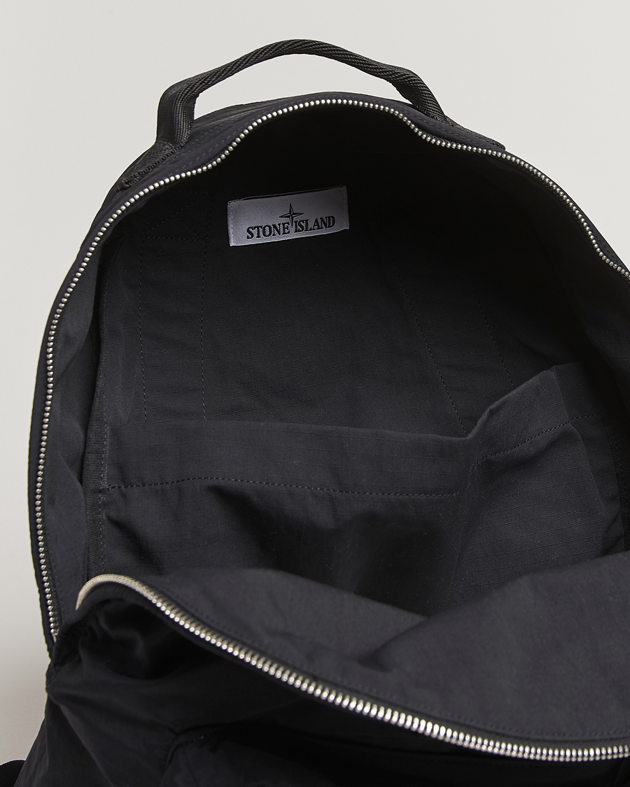 Men | Bags | Stone Island | Nylon Metal Backpack Black