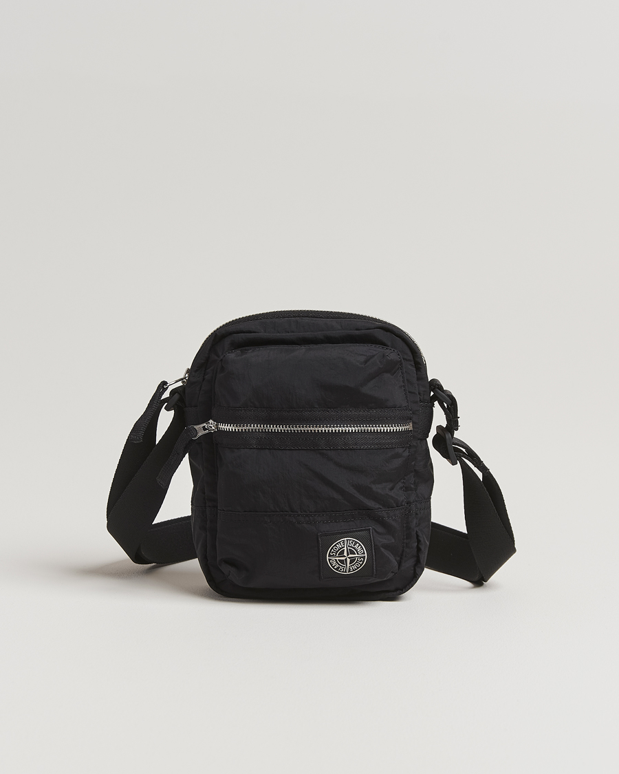 Men | Bags | Stone Island | Nylon Metal Shoulder Pouch Black