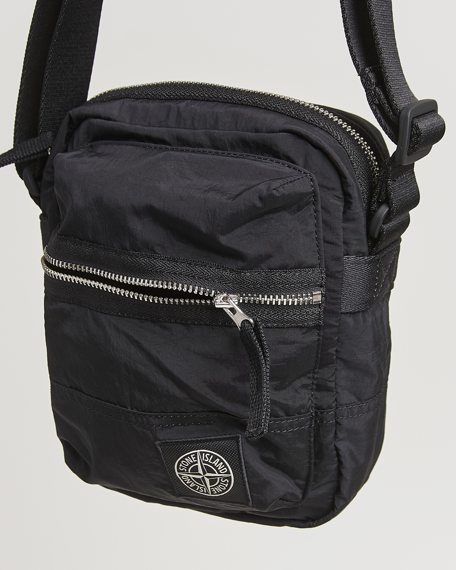 Men | Bags | Stone Island | Nylon Metal Shoulder Pouch Black