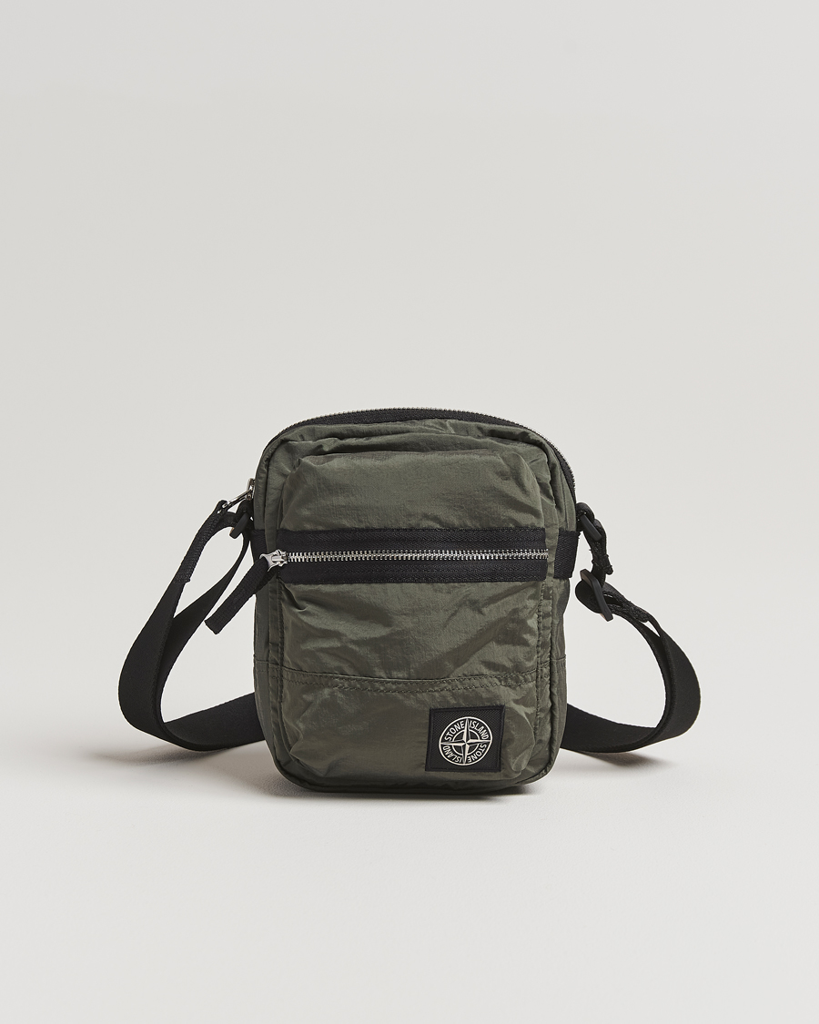 Men | Bags | Stone Island | Nylon Metal Shoulder Pouch Musk