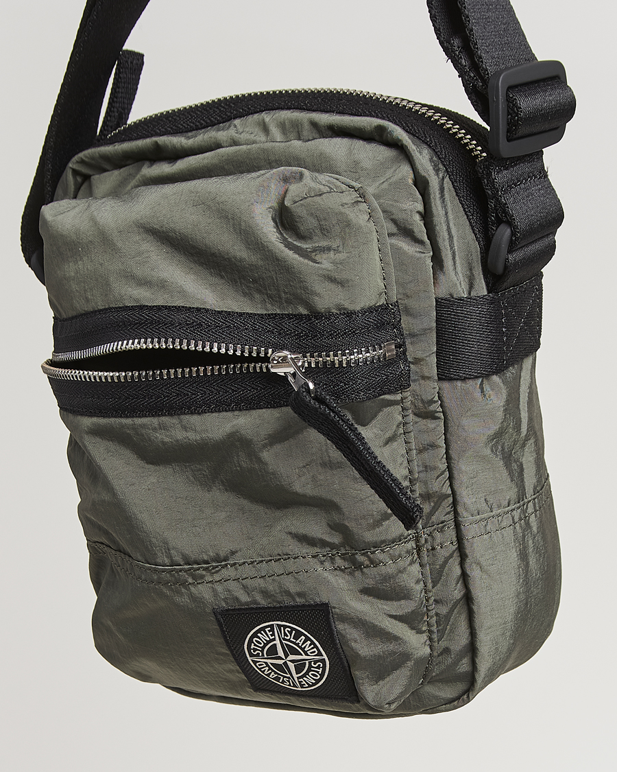 Men | Bags | Stone Island | Nylon Metal Shoulder Pouch Musk