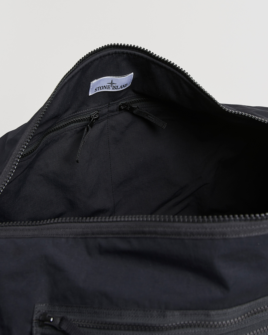 Men | Bags | Stone Island | Aluminum Tela Cotton Ripstop Weekendbag Black