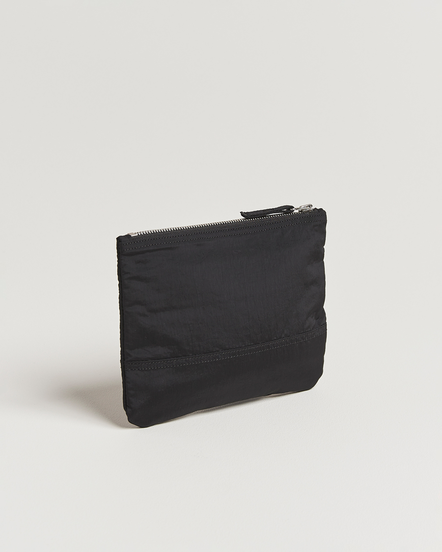 Men | Wallets | Stone Island | Nylon Metal Zip Wallet Black