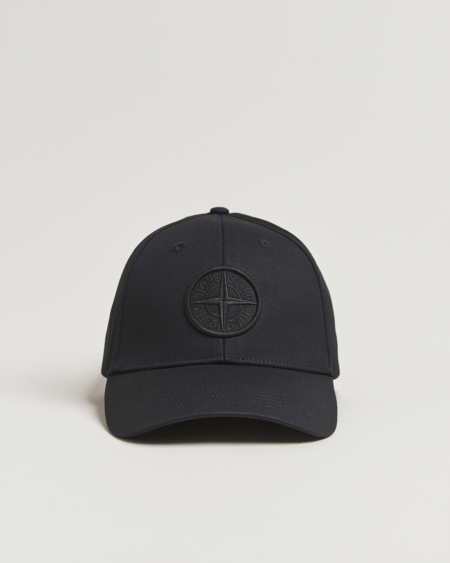 Men | Hats & Caps | Stone Island | Classic Cotton Cap Black