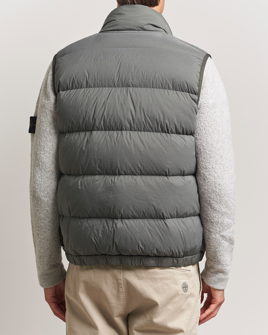 Men | Coats & Jackets | Stone Island | Seamless Tunnel Nylon Down Vest Cement