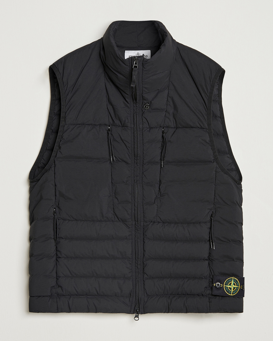 Men | Coats & Jackets | Stone Island | Nylon Down Vest Black