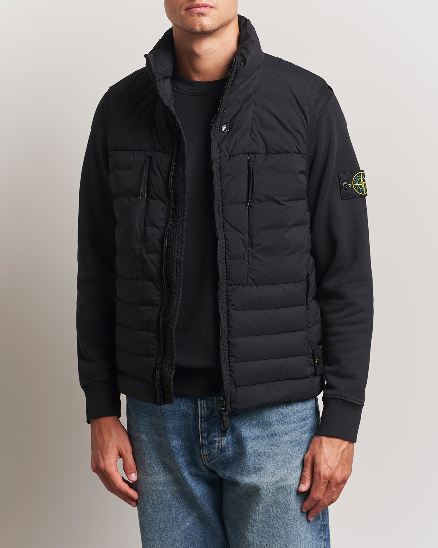 Men | Gilets | Stone Island | Nylon Down Vest Black