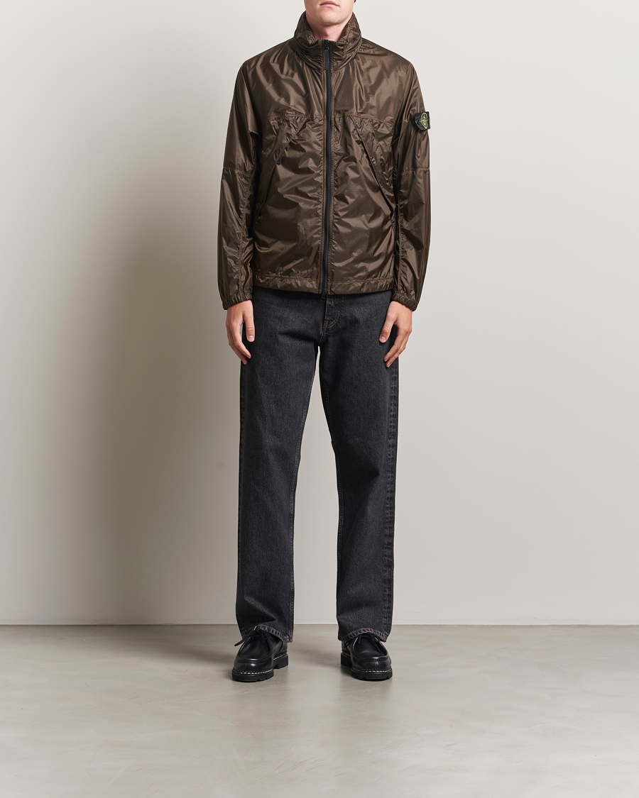 Men | Coats & Jackets | Stone Island | Ripstop Light Nylon Jacket Military Green