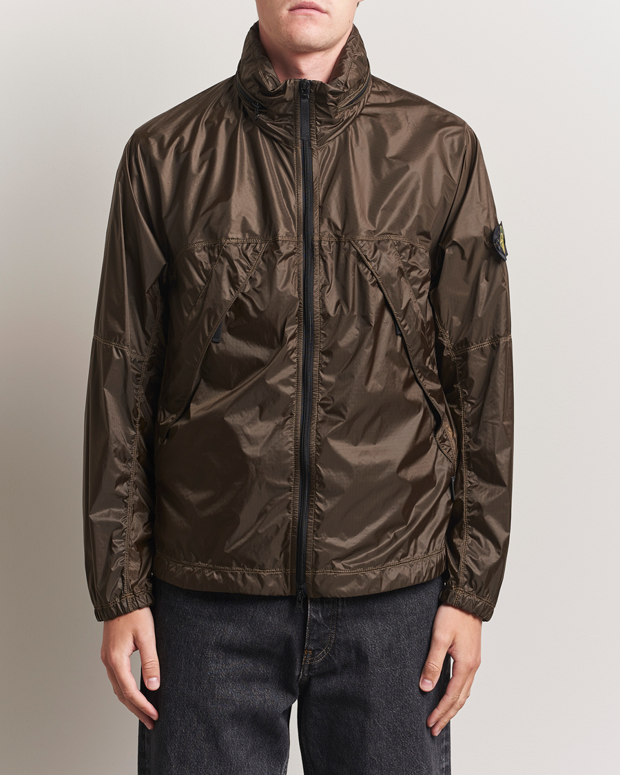 Men | Coats & Jackets | Stone Island | Ripstop Light Nylon Jacket Military Green