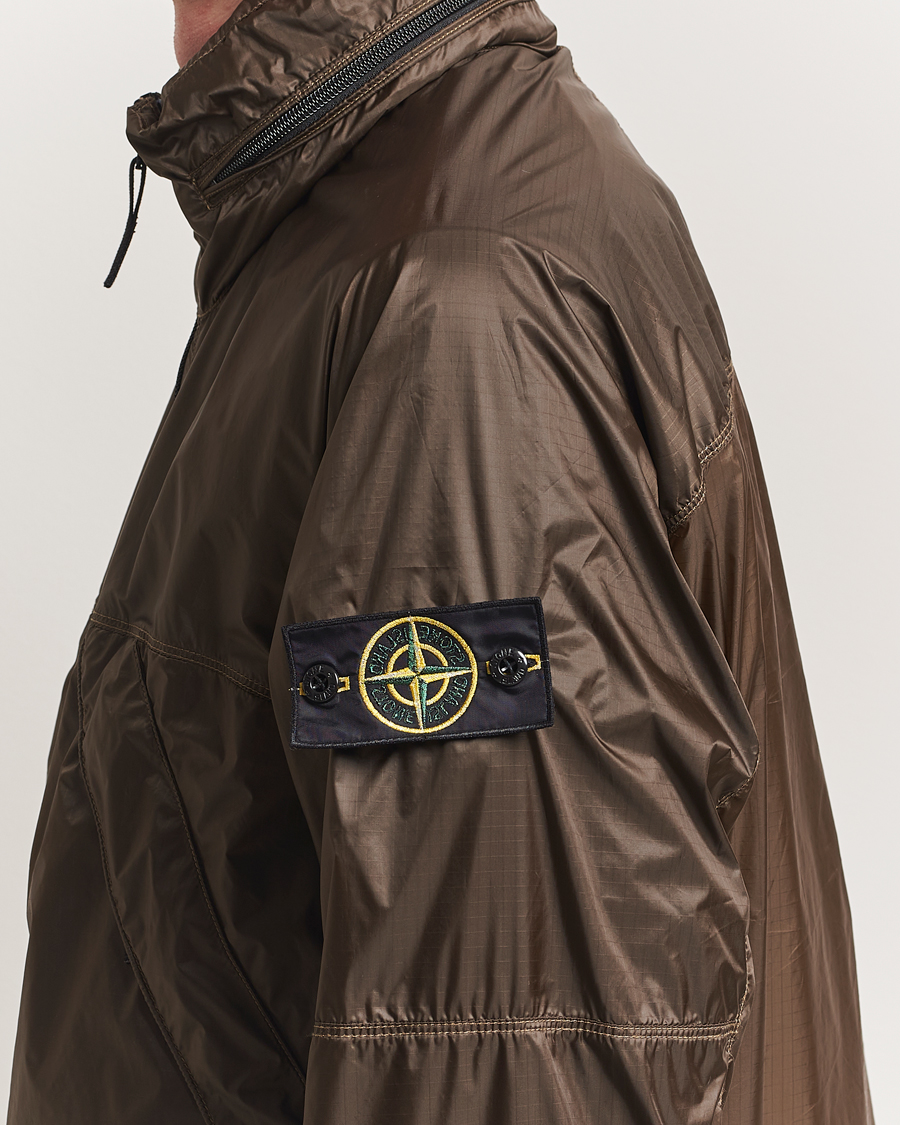 Men | Coats & Jackets | Stone Island | Ripstop Light Nylon Jacket Military Green