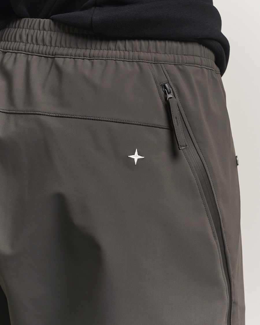 Men | Trousers | Stone Island | Stellina Technical Jersey Pants Lead Grey