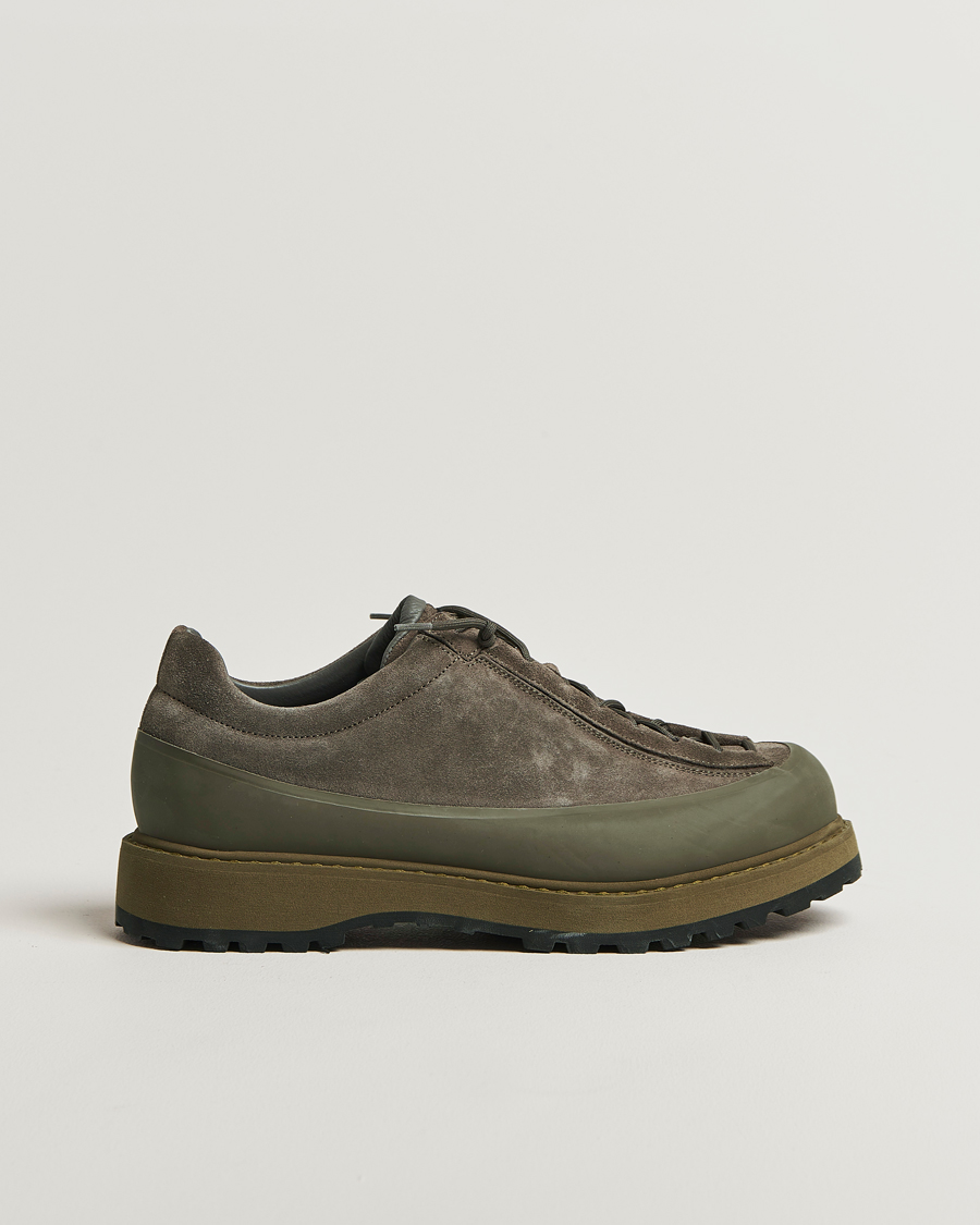 Men | Sneakers | Stone Island | Low Top Suede Sneakers Military Green