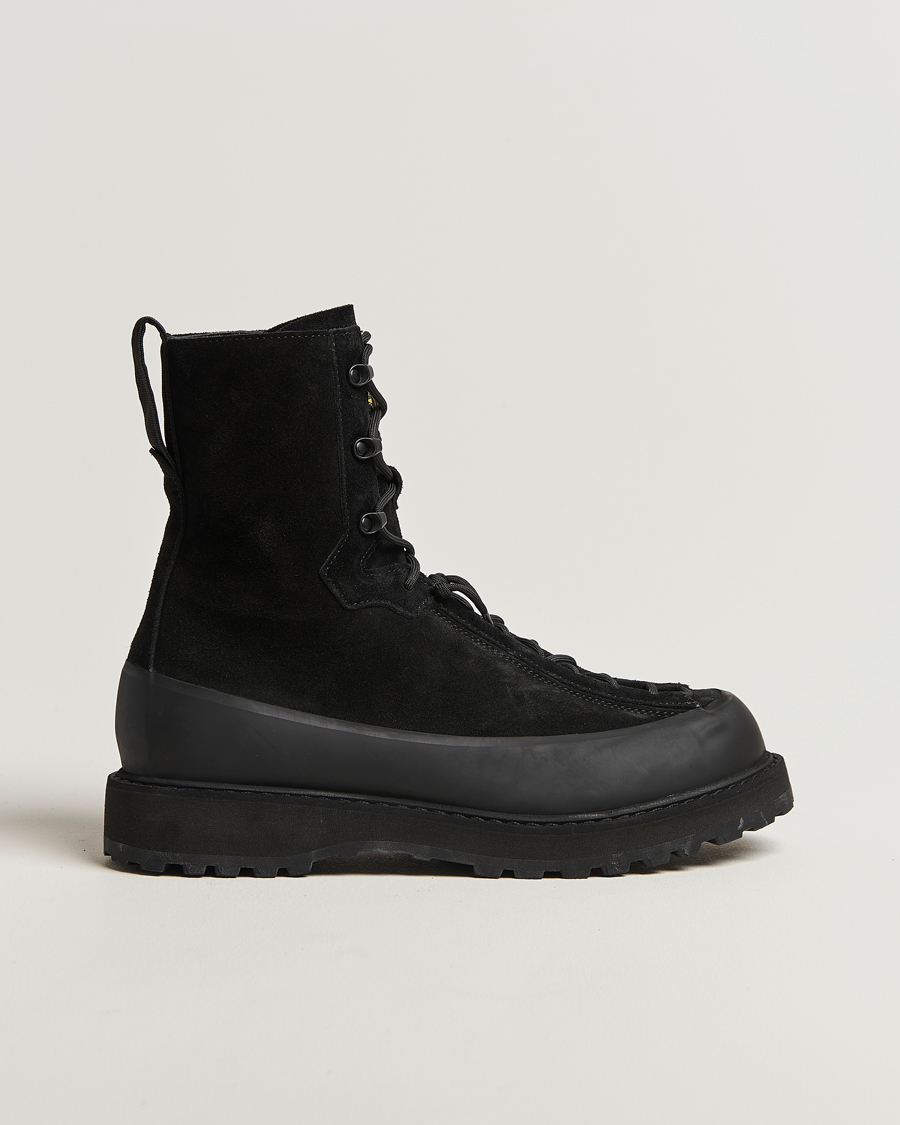 Men | Boots | Stone Island | Suede Hiking Boots Black