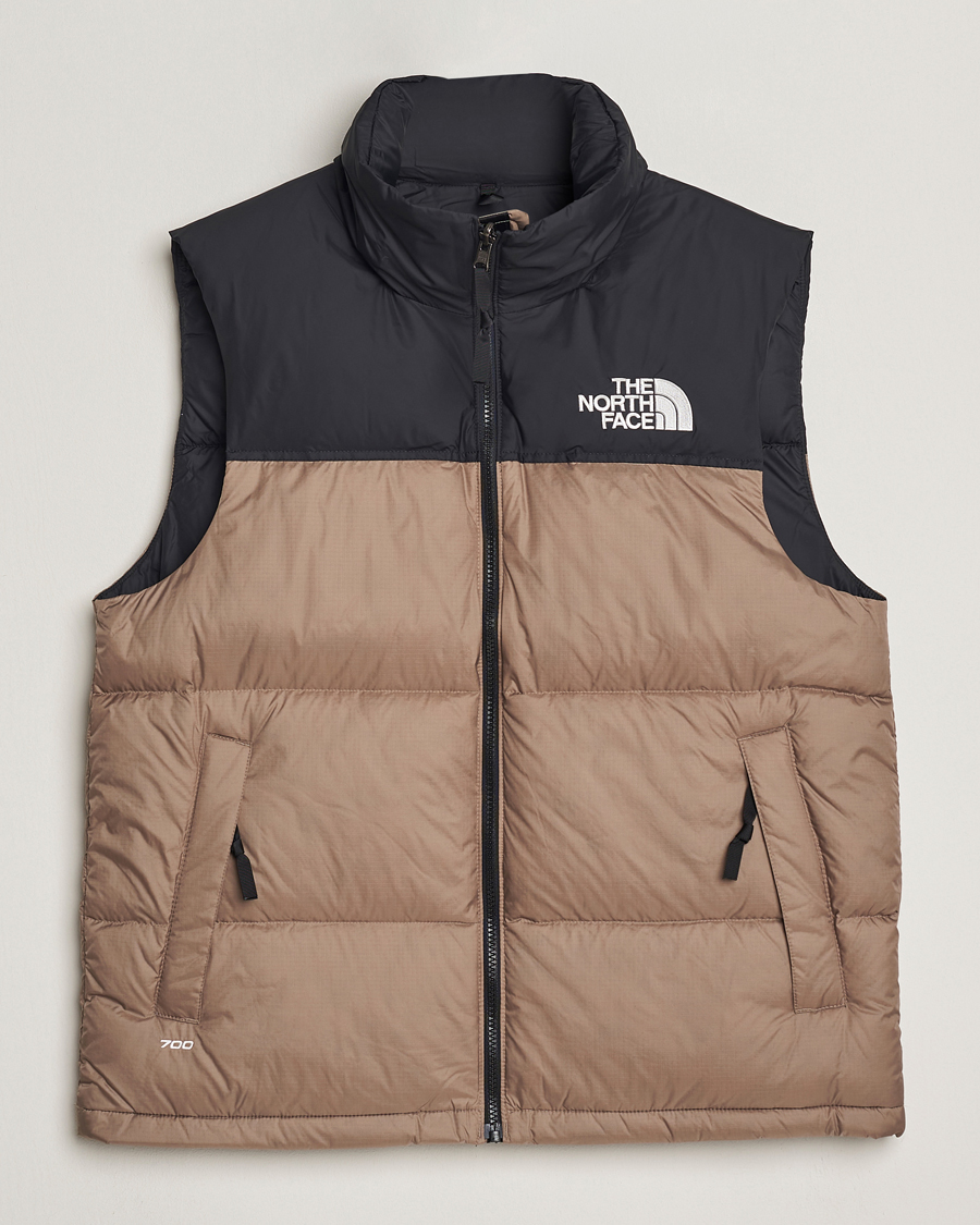 Men | Gilets | The North Face | 1996 Retro Nuptse Vest Brown