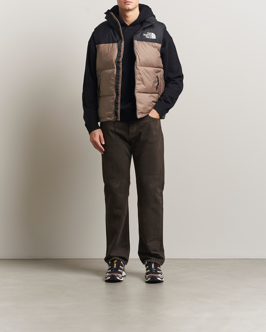 Men | Gilets | The North Face | 1996 Retro Nuptse Vest Brown