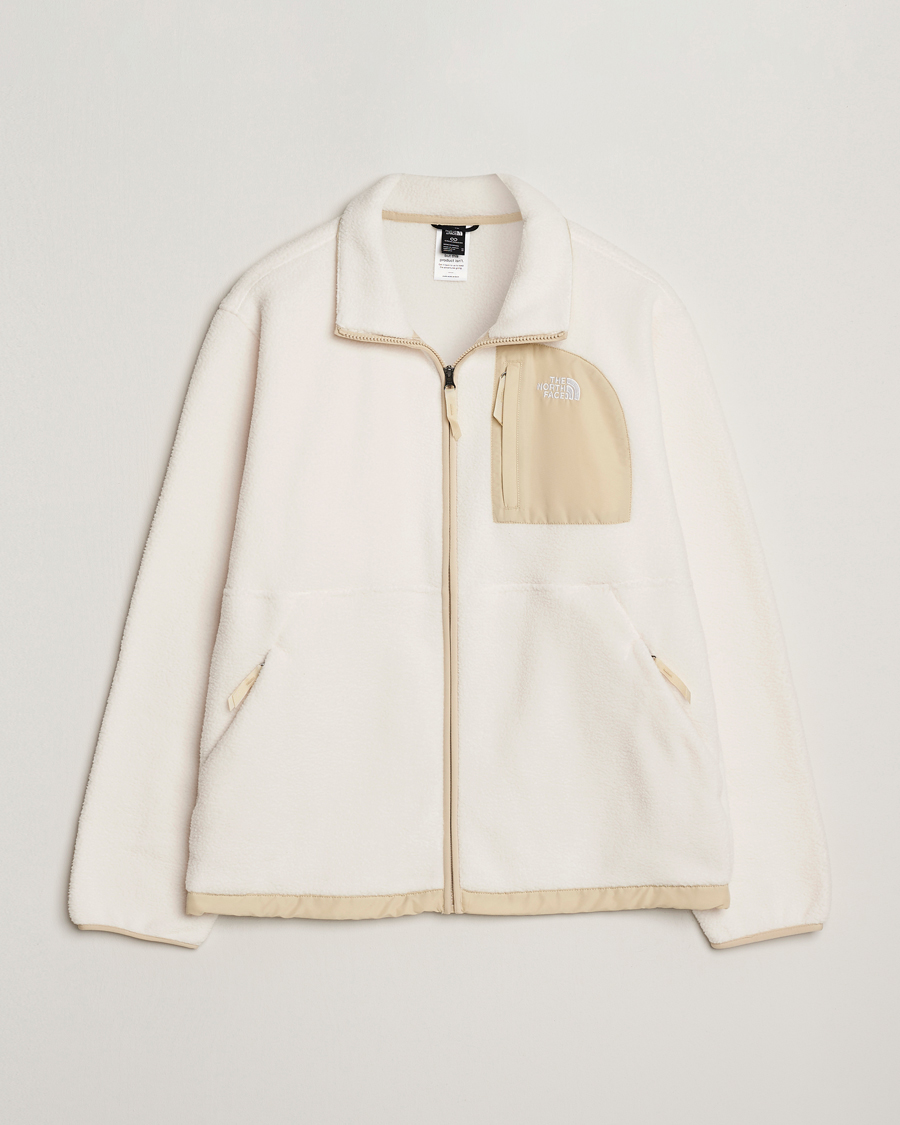 Men | Sweaters & Knitwear | The North Face | Yumiori Full Zip Fleece Off White