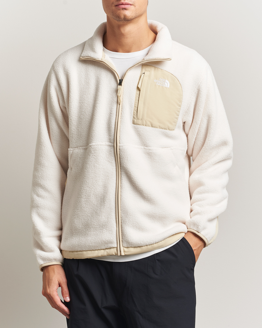 Men | Sweaters & Knitwear | The North Face | Yumiori Full Zip Fleece Off White