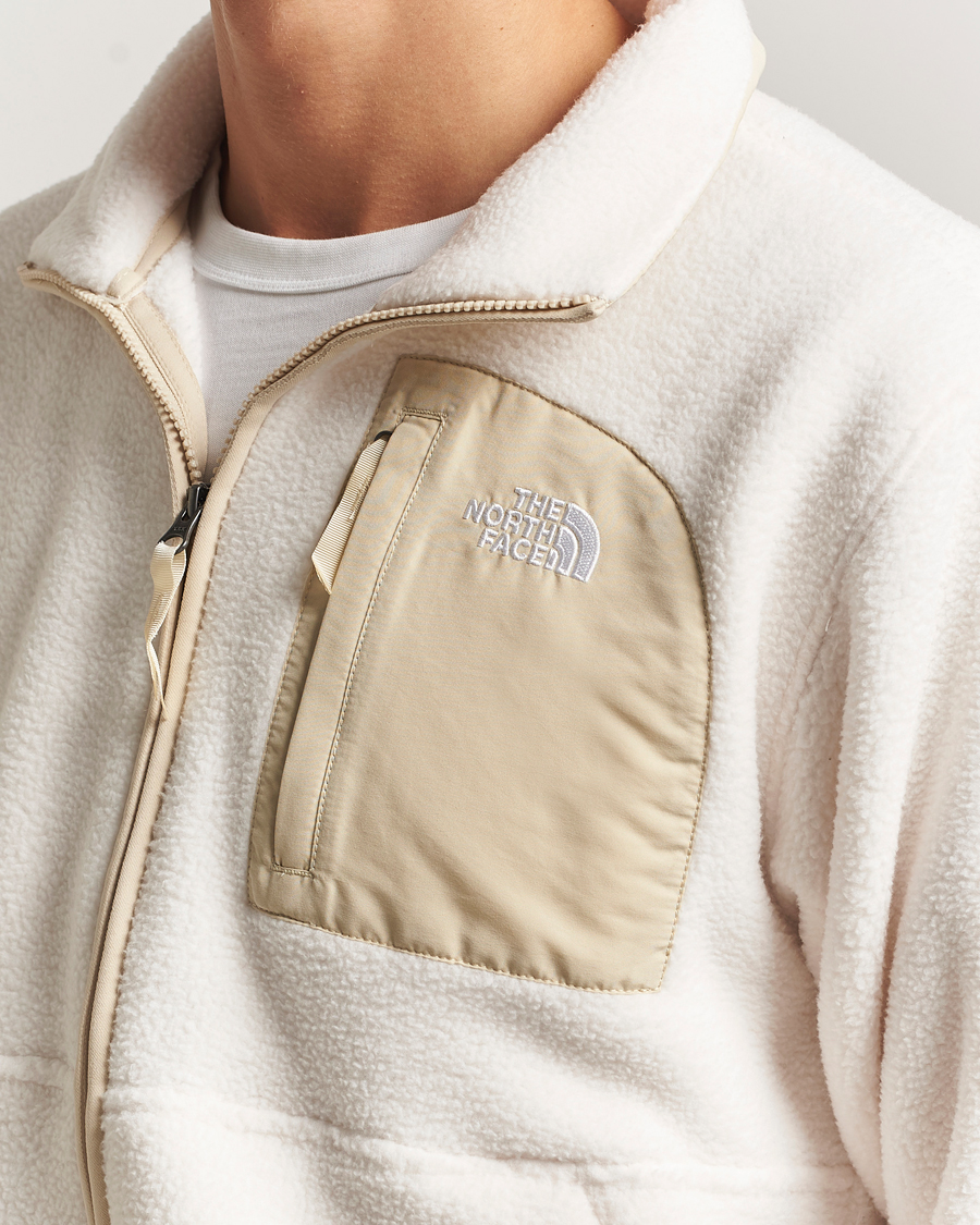 Men | Sweaters & Knitwear | The North Face | Yumiori Full Zip Fleece Off White
