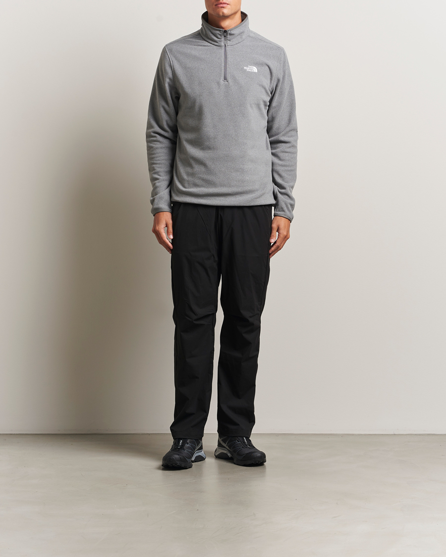 Men | Sweaters & Knitwear | The North Face | Glacier Fleece 1/4 Zip Grey