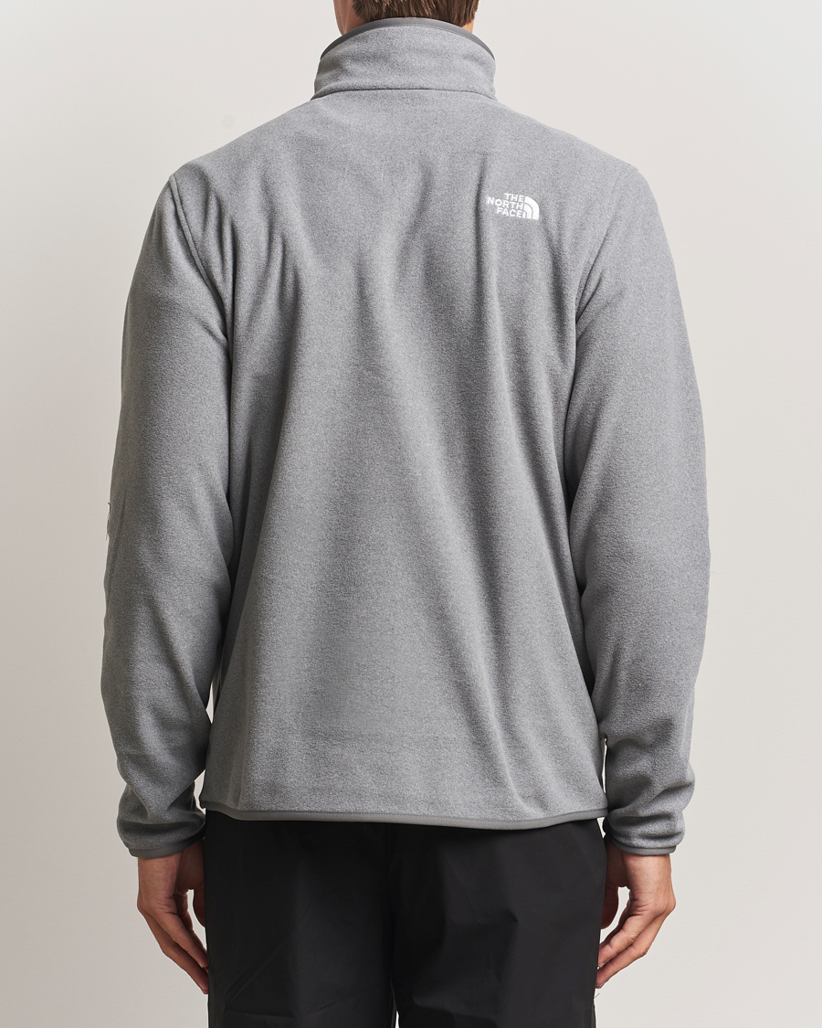 Men | Sweaters & Knitwear | The North Face | Glacier Fleece 1/4 Zip Grey