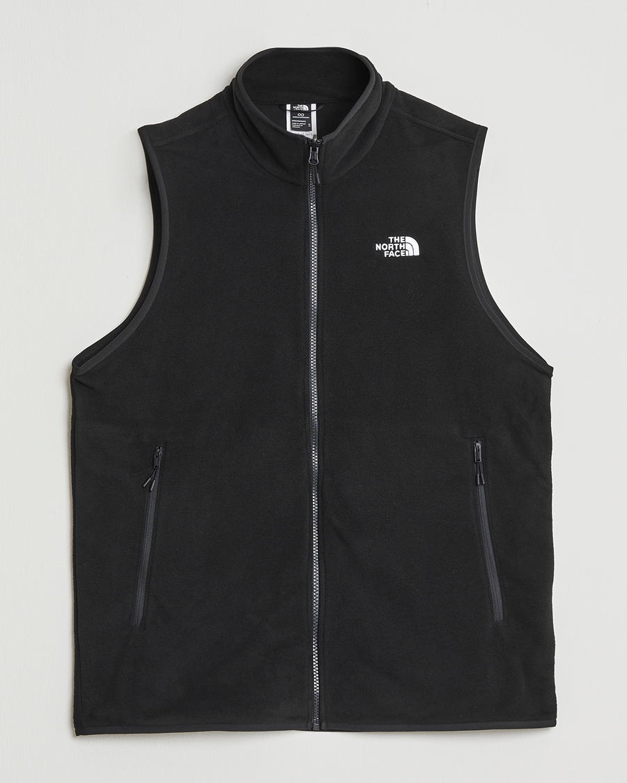 Men | Gilets | The North Face | Glacier Fleece Vest Black