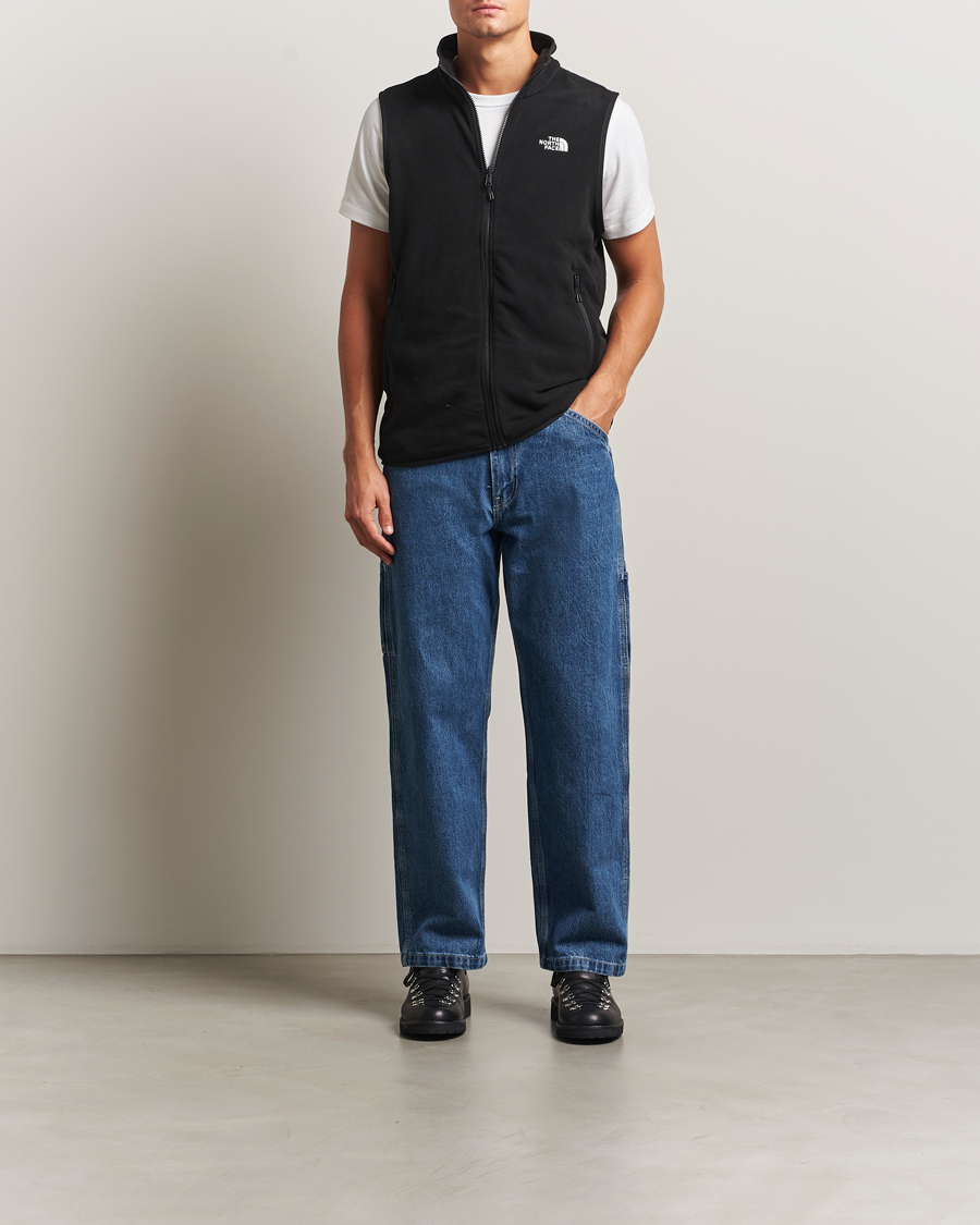 Men | Gilets | The North Face | Glacier Fleece Vest Black