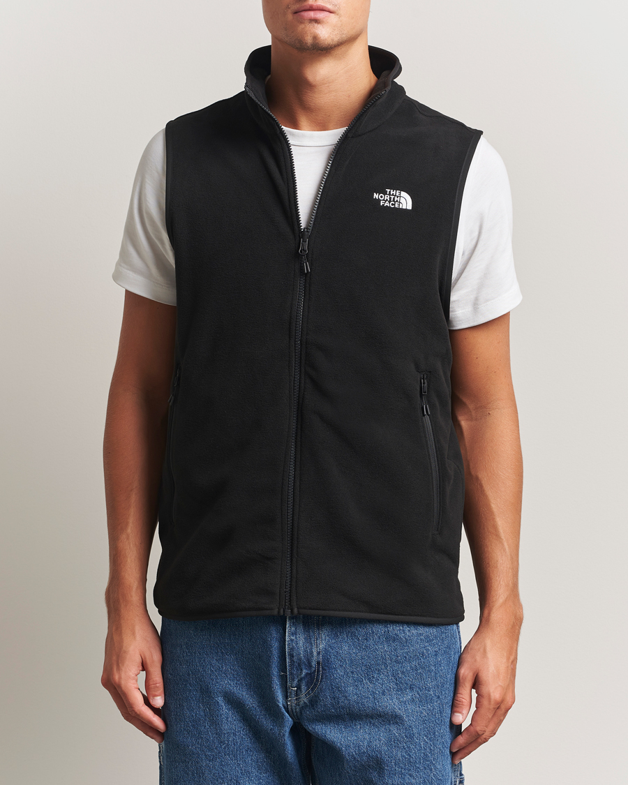 Men | Gilets | The North Face | Glacier Fleece Vest Black