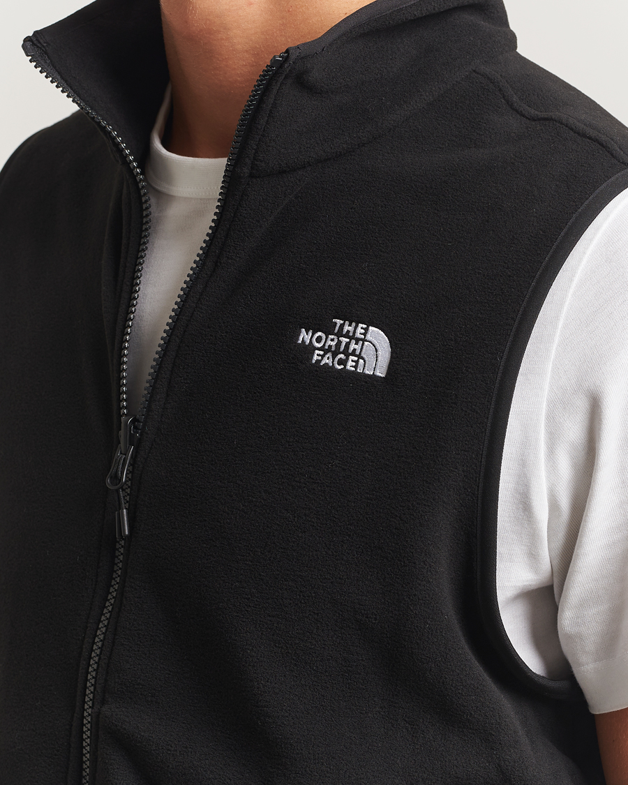 Men | Gilets | The North Face | Glacier Fleece Vest Black