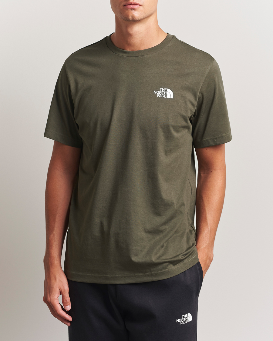 Men | T-Shirts | The North Face | Simple Dome T-Shirt Military