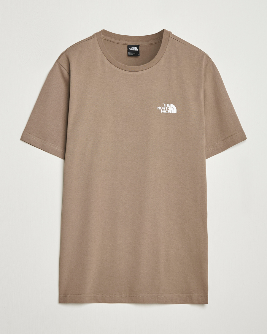 Men | T-Shirts | The North Face | Simple Dome T-Shirt Beige