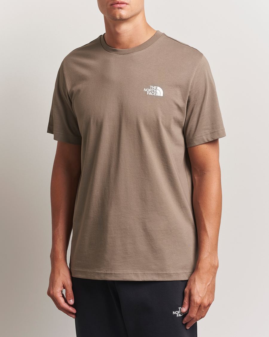Men | T-Shirts | The North Face | Simple Dome T-Shirt Beige