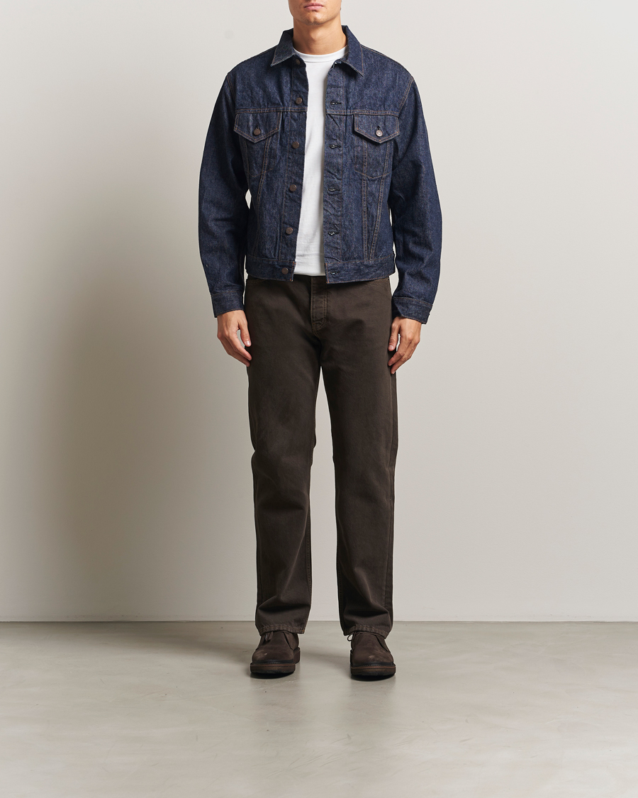 Men | Coats & Jackets | orSlow | Type 3 1960s Denim Jacket One Wash